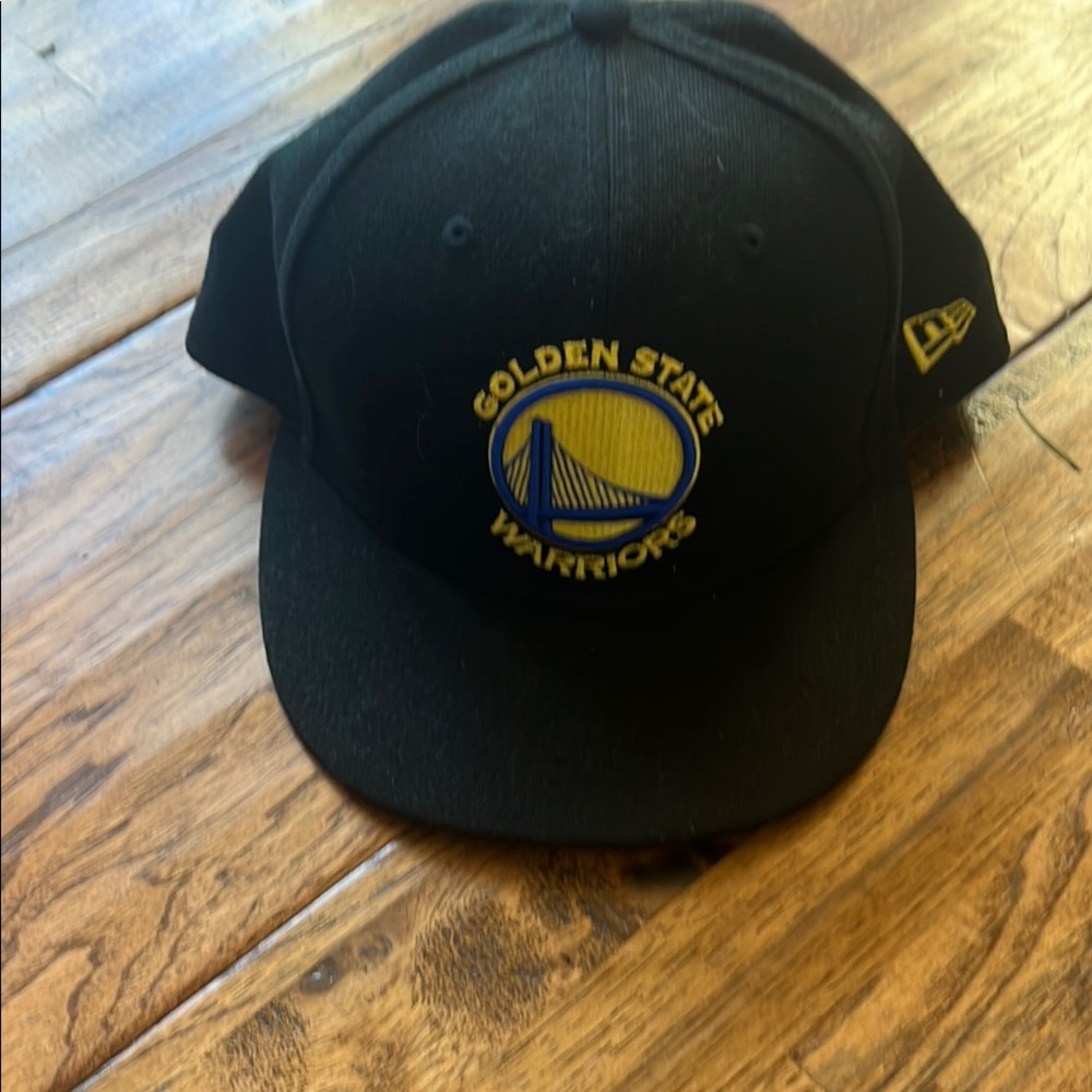 Golden State Warriors New Era Black Cap